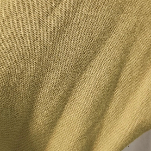 3X25 Soft Surroundings Tunic 2X Chartreuse Lime Green Long Sl Pocket Top Bamboo - Picture 9 of 11